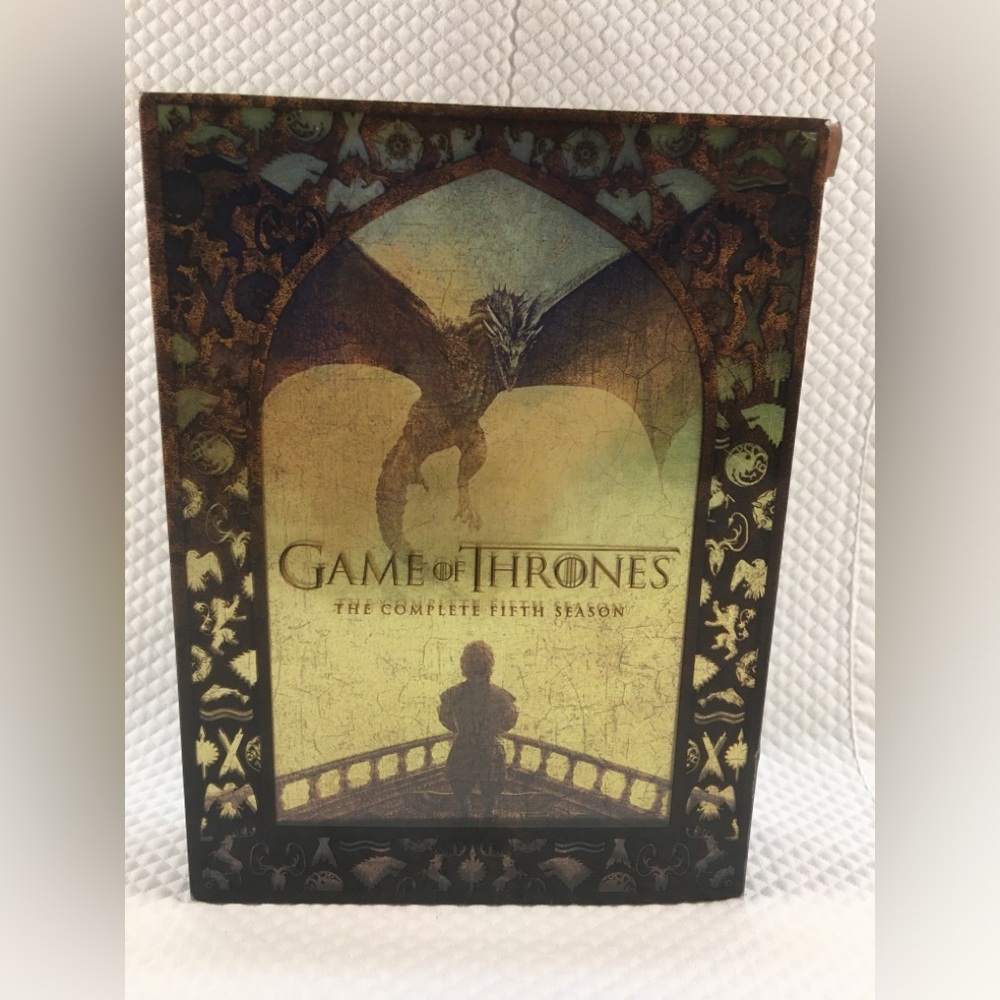Game of Thrones: The Complete Fifth Season DVD, 5-Disc Set TV Series Collector